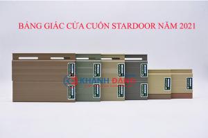 Bảng giá cửa cuốn Stardoor năm 2021