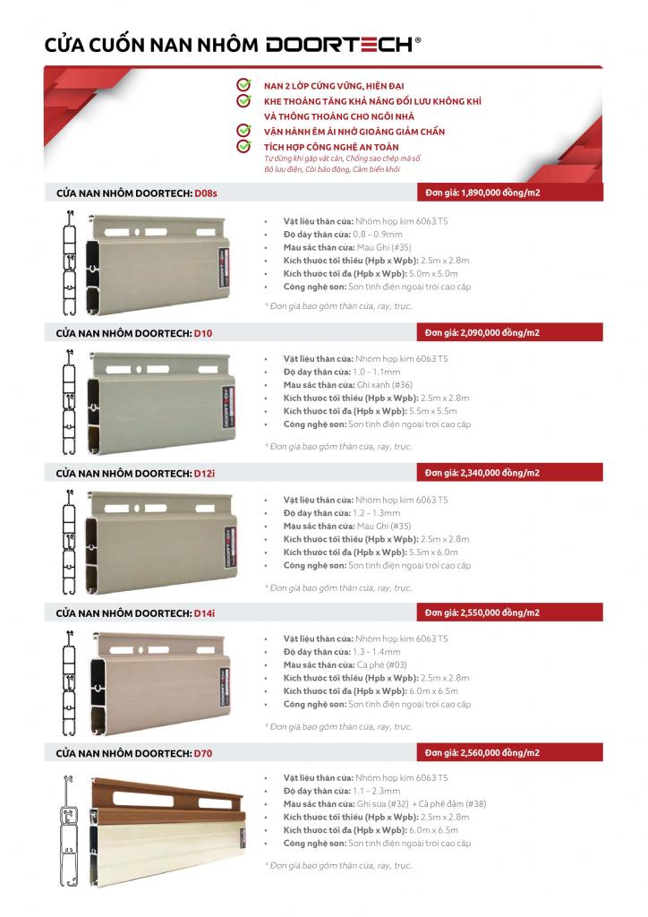 Cửa cuốn Doortech 